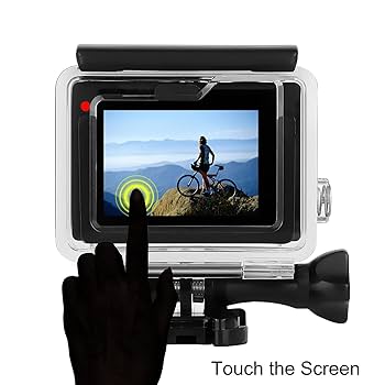 Amazon | YALLSAME スケルトンケース GoPro Hero 4/3+/3用 三脚
